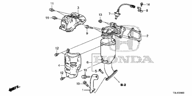 Converter (L4) for 2016 Honda Accord #0