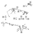 68209998AC - Electrical: Auxiliary Power Distribution Center Kit for Ram: 2500, 3500 Image