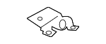 31478511 - Exhaust: Exhaust Muffler Bracket for Volvo Image