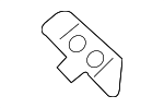 571720E010 - Body: Plate for Lexus: RX330, RX350, RX400h, RX450h Image