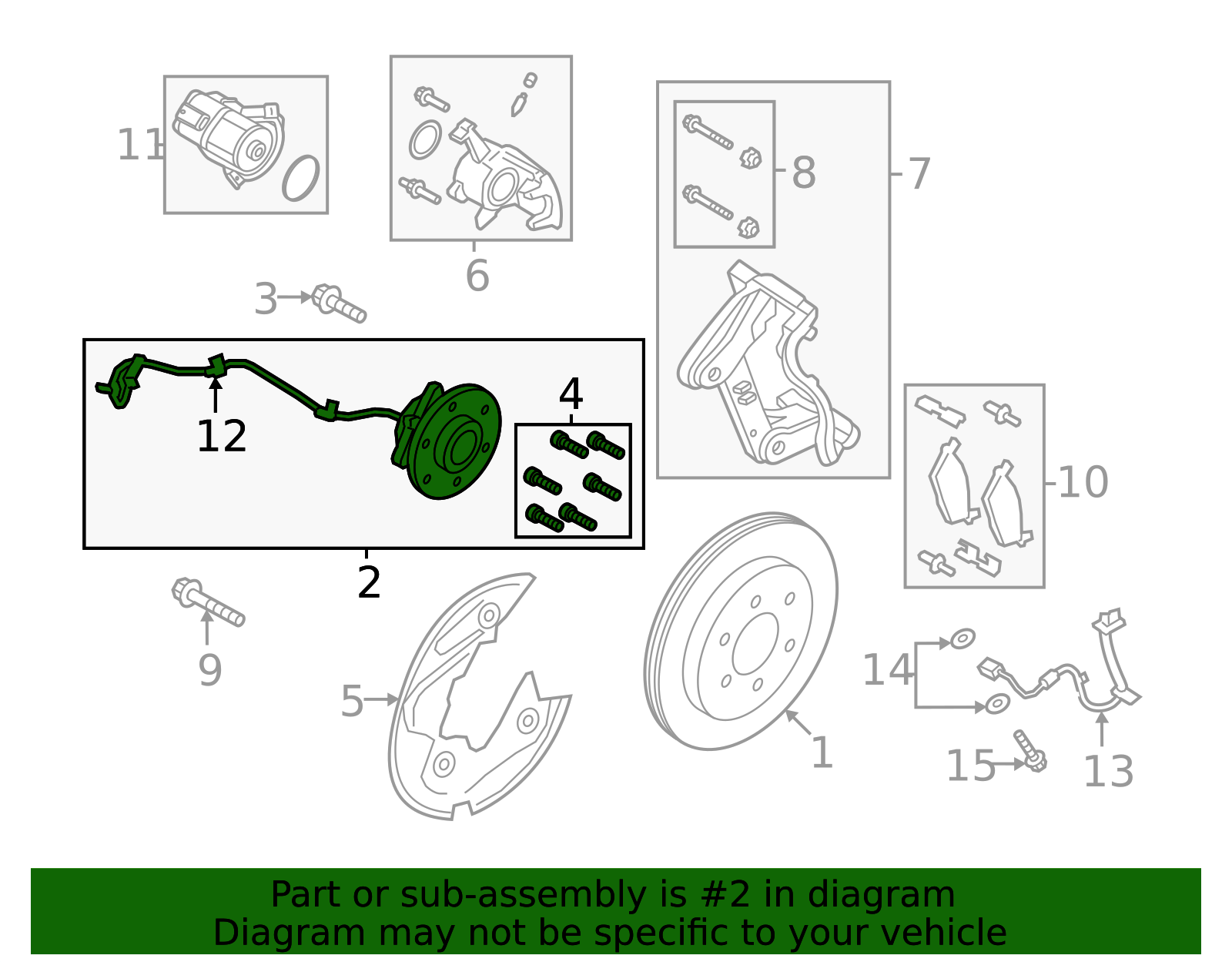 Hub Assembly RL1Z-1109-B | TascaParts.com