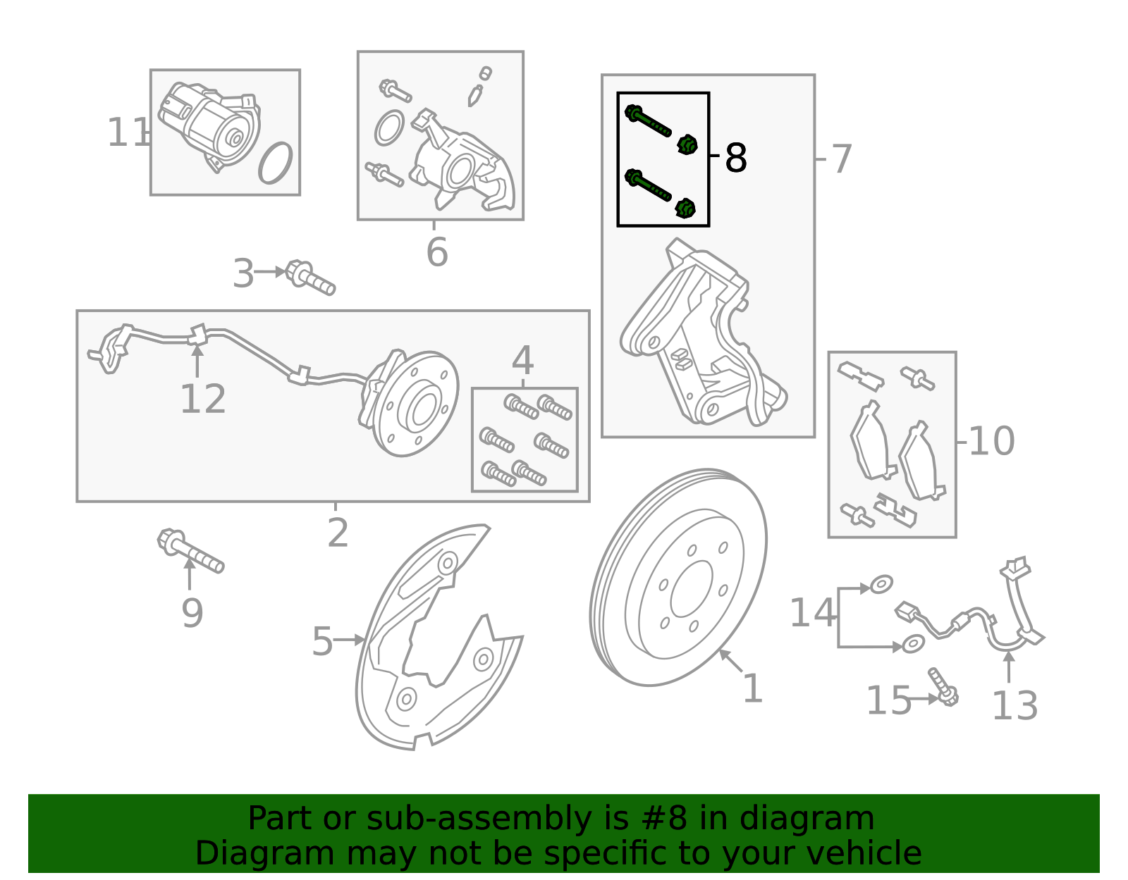 2025-2026 Ford Disc Brake Caliper Pin RL1Z-2C150-B | OEM Parts Online