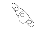 282462G400 - Engine: Oil Feed Tube Gasket for Hyundai Image