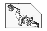 282312GTE0 - Engine: Turbocharger for Hyundai Image
