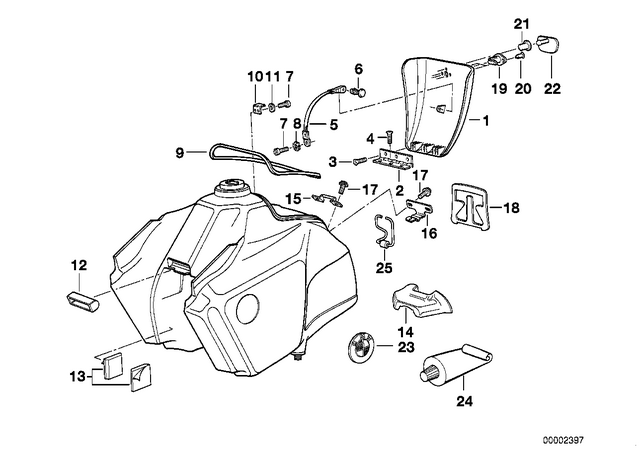 16112303930 - : Fixing Clamp              for BMW-Motorrad Image