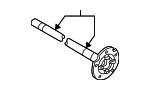 523513E150 - Suspension: Axle Shaft for Kia: Sorento Image