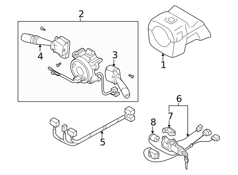 Switches for 2001 Subaru Forester #0