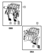 4581692AC - : PEDAL : ADJUSTABLE for MOPAR Image