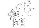 6929312040 - Body: Handle, Outside Snap for Toyota Image