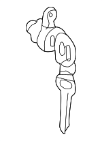 6905234040 - Body: Cylinder &amp; Keys for Toyota: Sequoia, Tundra Image