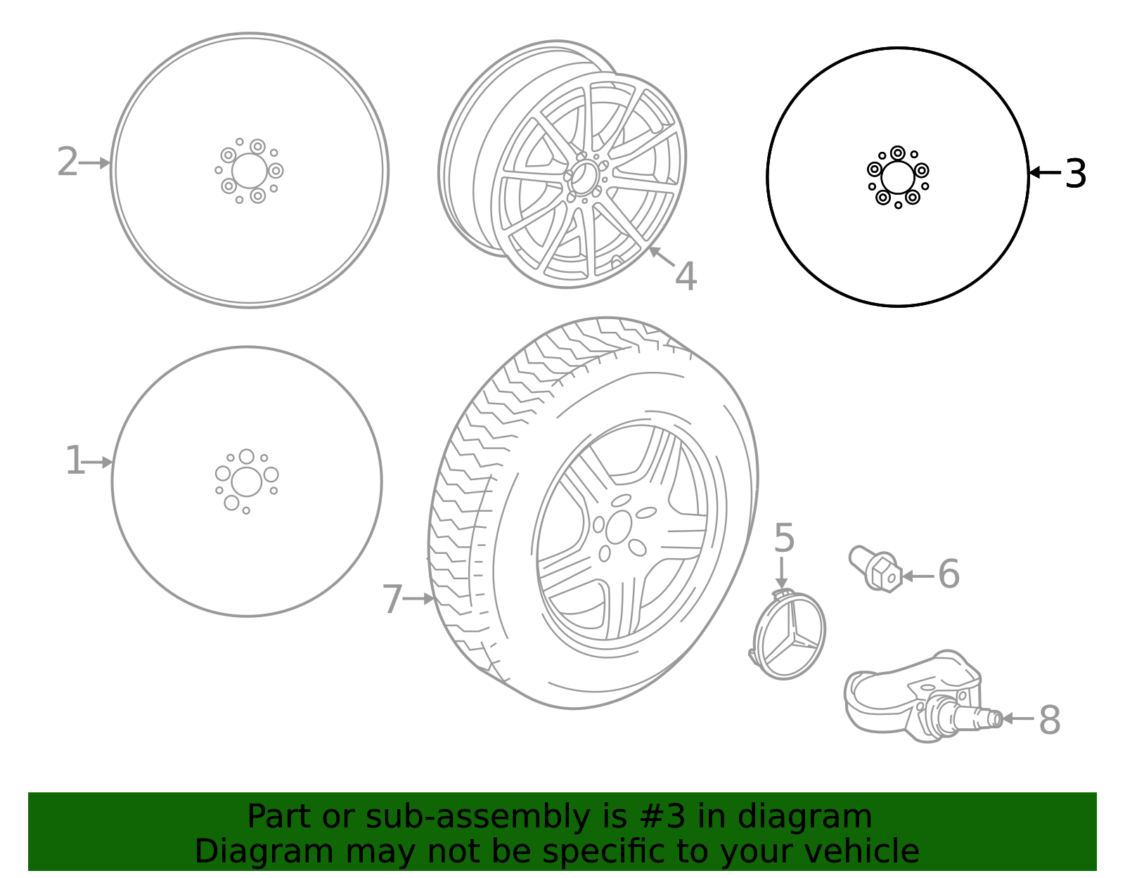 167-401-73-00-7X23 - Mercedes-Benz Amg 5-Twin-Spoke Wheel 2020-2025 ...