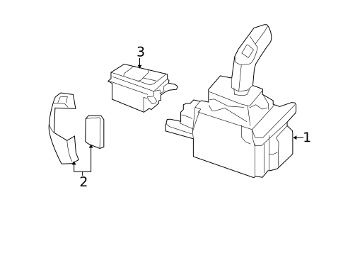 Gear Shift Control for 2018 BMW X6 #0