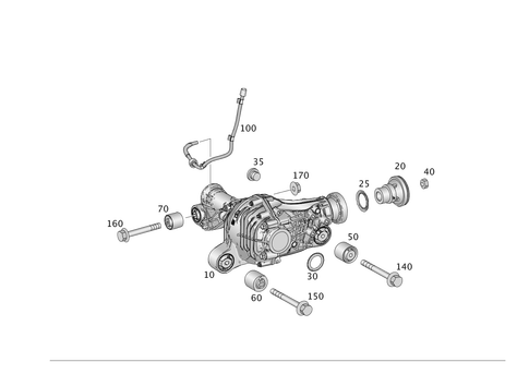 4MATIC&reg; Front Axle Drive for 2015 Mercedes-Benz ML250 #0