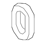 971651M000 - HVAC: Evaporator Core Seal for Hyundai: Accent, Kona, Kona N, Palisade, Tucson, Veloster, Veloster N, Venue Image