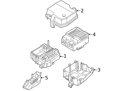 Fuse & Relay for 2023 Kia Sportage #0