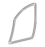 25721146 - Body: Surround Weather-strip for Cadillac: DeVille, DTS Image