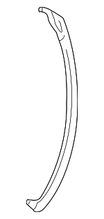 25899623 - Body: Front Weather-strip for Cadillac: DeVille, DTS Image