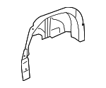 15139331 - Body: Inner Wheelhouse for Chevrolet: Cobalt | Pontiac: G5 Image