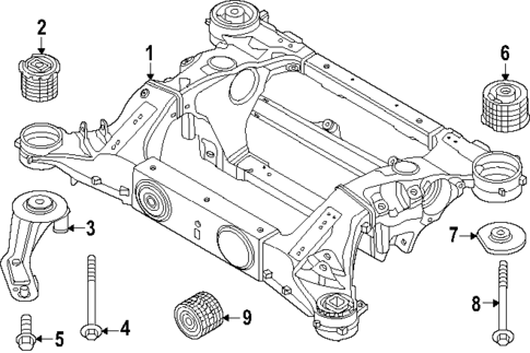 Suspension Mounting for 2025 BMW i5 #0