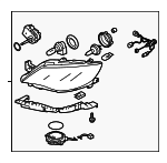 84001FG321 - : Composite Assembly for Subaru: Impreza Image