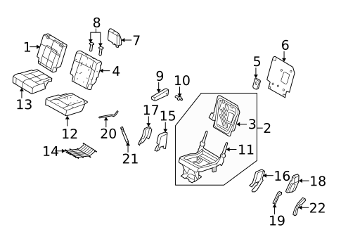 Second Row Seats for 2015 Ford Expedition #1