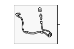 8W1820720G - HVAC: Rear AC Line for Audi Image