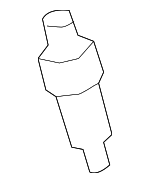 8W0816205D - HVAC: A/C Service Valve Core for Audi Image