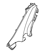 85895AB000NNB - : Lock Pillar Trim for Hyundai Image