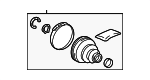 44390R070 - Universals &amp; Rear Axle: Inner Cv Joint Boot for Toyota Image image
