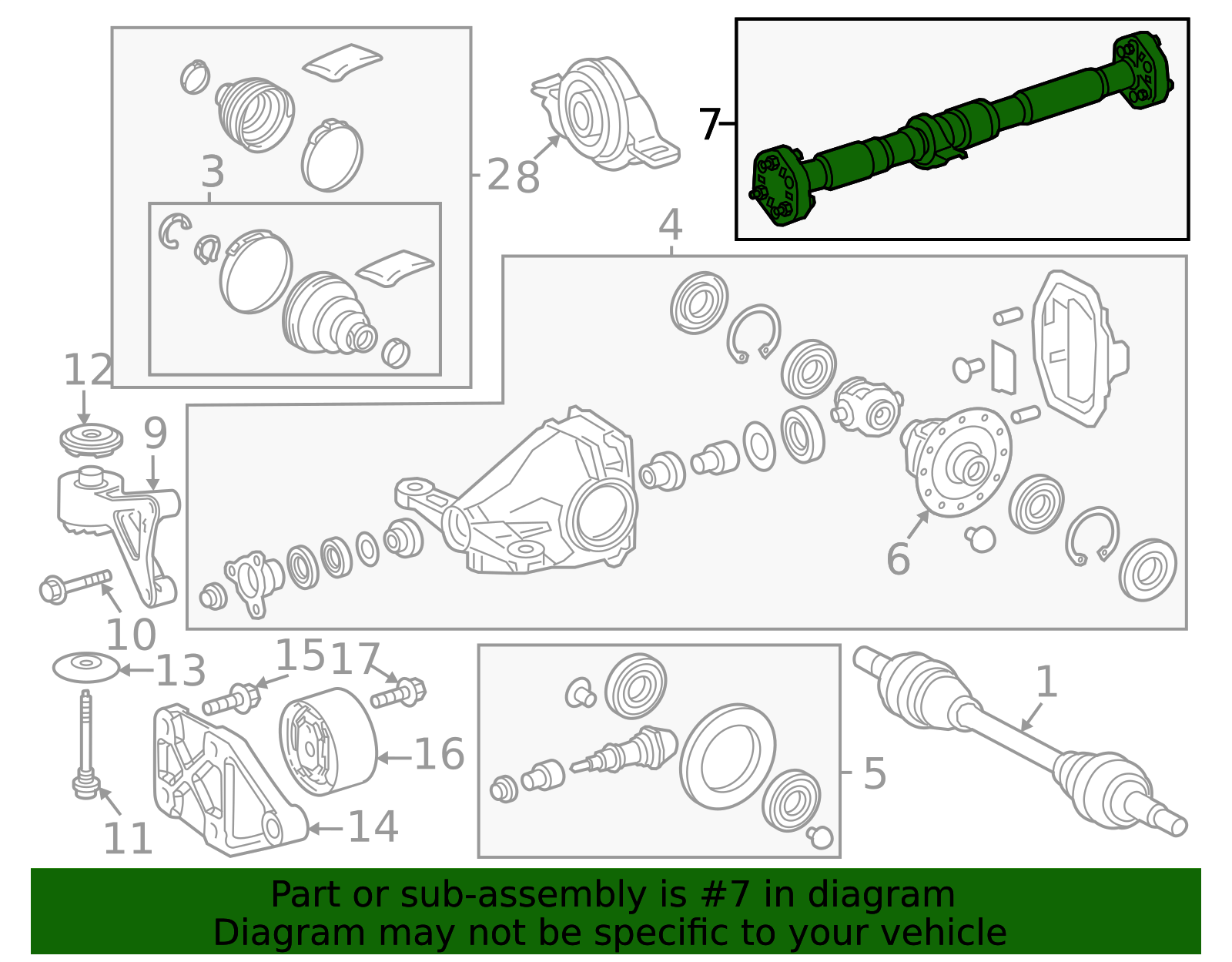 2020-2024 Toyota Camry Drive Shaft 37100-33040 | American Toyota Parts