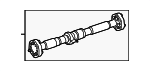 3710033040 - Suspension: Drive Shaft for Toyota: Camry Image