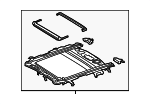 6320378021 - Body: Sunroof Frame for Lexus: NX200t, NX300, NX300h Image