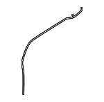 6322078010 - : Drain Hose for Lexus: NX200t, NX300, NX300h Image