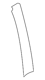 863734D002 - Body: Black Out Tape for Hyundai: Entourage Image