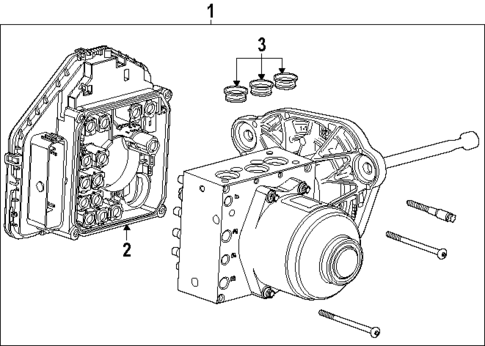 ABS Components for 2025 Buick Enclave #0