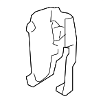 2L1Z7863388AAA - Body: Track End Cover for Ford: Expedition Image