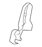 2L1Z78666L75AAA - Body: Hinge Cover for Ford: Expedition Image