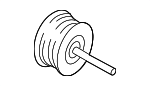 252872E300 - Electrical: Idler Pulley for Hyundai: Elantra, Elantra GT, Kona, Tucson, Veloster Image