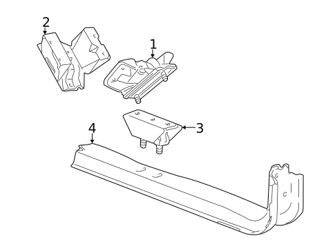 Engine & Trans Mounting for 2005 Ford F-350 Super Duty #0