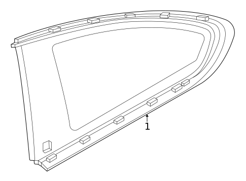 Glass & Hardware for 2022 BMW 230i #0