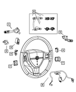 5057633AG - Electrical: Horn Switch for Mopar Image