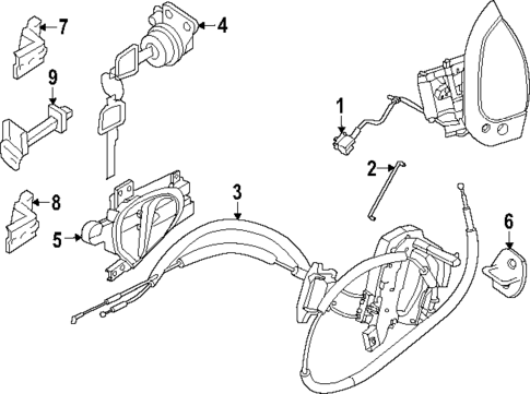 Lock & Hardware for 2023 Nissan Z #0