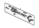 MN116287 - Brakes: Caliper for Mitsubishi: Endeavor Image