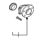 MR589518 - : Hub &amp; Bearing for Mitsubishi: Endeavor Image