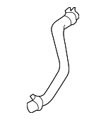 YF4015381 - Cooling System: Overflow Hose for Mazda Image