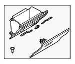 DGH96403002 - : Glove Box Assembly for Mazda: CX-30 Image