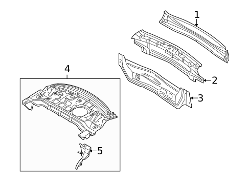 Rear Body for 2010 Audi A5 Quattro #0