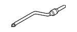 18307592448 - Exhaust: Converter &amp; Pipe for BMW Image