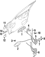 8220260G20 - : Lock Assembly for Suzuki Image