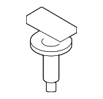 7131512344 - Body: Trim Ring Screw for Mini: Cooper Image